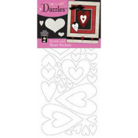 Наклейки HOTP Подвійні серця (2039)