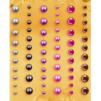 Половинки намистин Prima Троянди та Кава (300692)