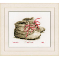 Набір для вишивання хрестиком Vervaco Дитячі черевички (PN-0162101)