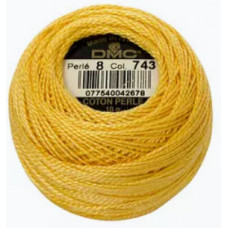 Нитка DMC Perle Cotton Size 8 - #743