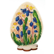 Набір для вишивання хрестиком Alisena Великдень - Проліски (8009)