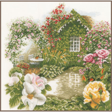 Набір для вишивання хрестиком LanArte Сад троянд (PN-0008019)