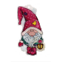 Набір для вишивання хрестиком Alisena Гномік (8029)