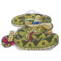 Набір для вишивання хрестиком Alisena Змійка (8079)