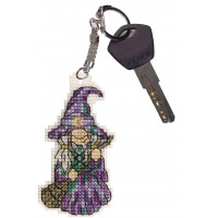 Набір для вишивання хрестиком Alisena Підвіска - Відьмочка (8100)