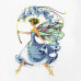 Набір бісеру MillHill для дизайну Mirabilia Bluebell Spring Garden - Pixie Couture Collection (NC134E)