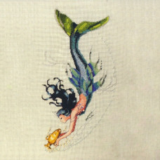 Схема для вышивки крестом Mirabilia Designs Mediterranean Mermaid (MD102)