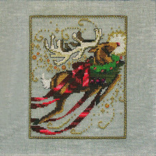 Набір бісеру та прикрас MillHill для дизайну Mirabilia Rudolph - Christmas Eve Couriers (NC121E)