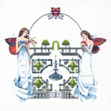Схема для вышивки крестом Mirabilia Designs Spring Topiary Garden (MD110)