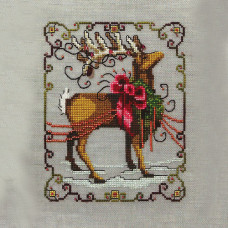 Схема для вышивки крестом Mirabilia Designs Vixen - Christmas Eve Couriers (NC117)
