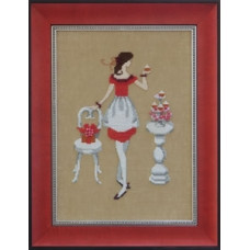 Схема для вышивки крестом Mirabilia Designs Red Sugar - Red Ladies Collection (NC170)
