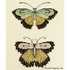 Схема для вишивання хрестиком Mirabilia Designs Butterflies Of The Meadow (NC106)