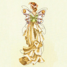 Схема для вышивки крестом Mirabilia Designs Lilly - Pixie Couture Collection (NC110)