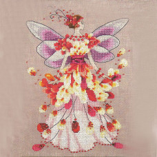 Схема для вишивання хрестиком Mirabilia Designs Faerie Spring Fling Pixie Seasons Collection (NC201)