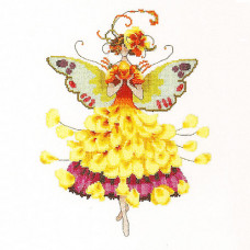 Схема для вишивання хрестиком Mirabilia Designs Buttercup Pixie Blossom Collection (NC195)