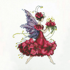 Схема для вишивання хрестиком Mirabilia Designs Geranium - Pixie Blossom Collection ( NC198)