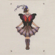 Схема для вишивання хрестиком Mirabilia Designs Miss Lole's Daggerwing (NC240)