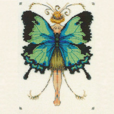 Схема для вышивки крестом Mirabilia Designs Miss Goss Swallowtail ( NC241)