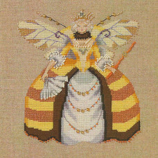 Схема для вишивання хрестиком Mirabilia Designs Miss Queen Bee (NC261)