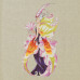 Набір бісеру MillHill для дизайну Mirabilia Lady Catt - Orchid Party (NC271E)