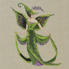 Схема для вышивки крестом Mirabilia Designs Lady Skein - Orchid Party (NC272)