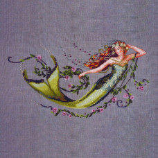 Схема для вишивання хрестиком Mirabilia Designs Emerald Mermaid (MD77)