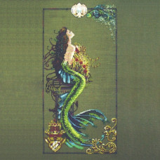 Схема для вишивання хрестиком Mirabilia Designs Mermaid Of Atlantis (MD95)