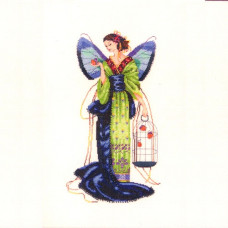 Схема для вишивання хрестиком Mirabilia Designs September Sapphire Fairy (MD114E)