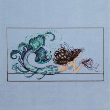 Схема для вышивки крестом Mirabilia Designs Mermaid Undine ( MD134)