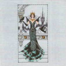 Схема для вишивання хрестиком Mirabilia Designs The Raven Queen (MD139)