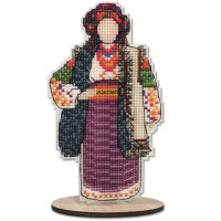 Набір для вишивання хрестиком Alisena Лялька-Мотанка (8127)