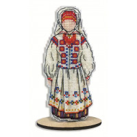 Набір для вишивання хрестиком Alisena Лялька-Мотанка (8134)