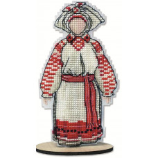 Набір для вишивання хрестиком Alisena Лялька-Мотанка (8135) Набір для вишивання хрестиком Alisena Лялька-Мотанка (8135)
