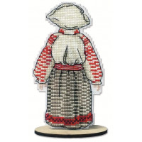 Набір для вишивання хрестиком Alisena Лялька-Мотанка (8135)