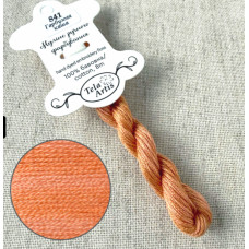 Муліне ручного забарвлення Tela Artis 841 Гарбузова каша