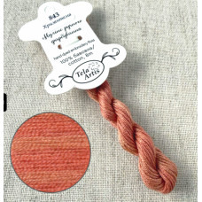 Муліне ручного забарвлення Tela Artis 843 Хризантема