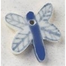Гудзик Mill Hill керамічний Blue Dragonfly (86359)