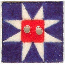 Пуговица Mill Hill керамическая Patriotic Ohio Star (87001)