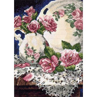 Набір для вишивання Dimensions Мереживо та троянди (06929)