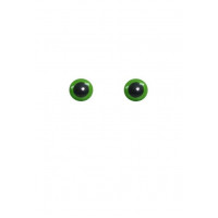 Оченята зелені (8mm) пластик Only, в уп. 2 шт. (8 EYES green)
