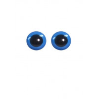 Оченята блакитні (14mm) пластик Only, в уп. 2 шт. (14 EYES blue)