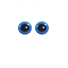 Оченята блакитні (14mm) пластик Only, в уп. 2 шт. (14 EYES blue)
