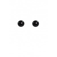 Оченята чорніі (8mm) пластик Only, в уп. 2 шт. (8 EYES black)
