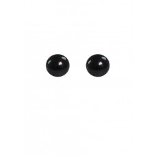 Оченята чорні (10mm) пластик Only, в уп. 2 шт. (10 EYES black)