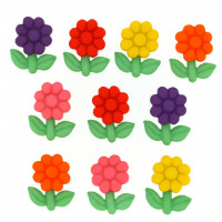 Набір ґудзиків Jesse James Маленькі квіти (8985)