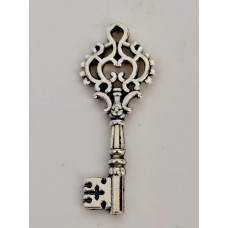 Підвіска (шармик) Only Ключик срібний, 3*1 см(К-92)