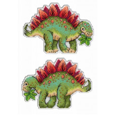 Набір для вишивання хрестиком М.П.Cтудія Динозаври. Стегозавр (Р-270)