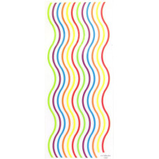 Наклейки Paper Studio Різнобарвні хвилі (964668)