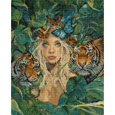 Набір для вишивання хрестиком Luca-S Муза природи (L9974)