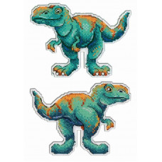 Набір для вишивання хрестиком М.П.Cтудія Динозаври. Тиранозавр (Р-271)